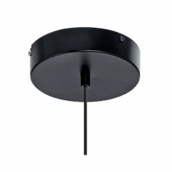 Elan Kordan 6 1/2" Wide Matte Black LED Mini Pendant -Outlet The Radiantix Store elan kordan 6 and one half inch wide matte black led mini pendant 69e71views2