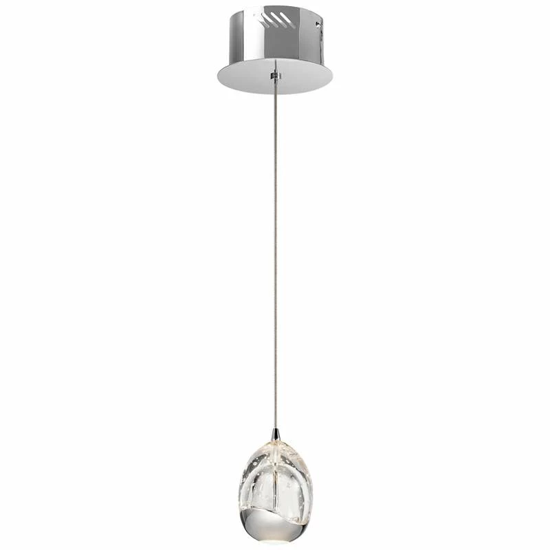 Elan Lavinia 3 1/2" Wide Chrome Finish LED Mini-Pendant 6 Elan Lavinia 3 1/2" Wide Chrome Finish LED Mini-Pendant - Image 4