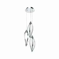 Elan Meridian 28 3/4" Wide Chrome Head Cluster Pendant -Outlet The Radiantix Store elan meridian 28 and three quarter inch wide chrome head cluster pendant 6n275views1