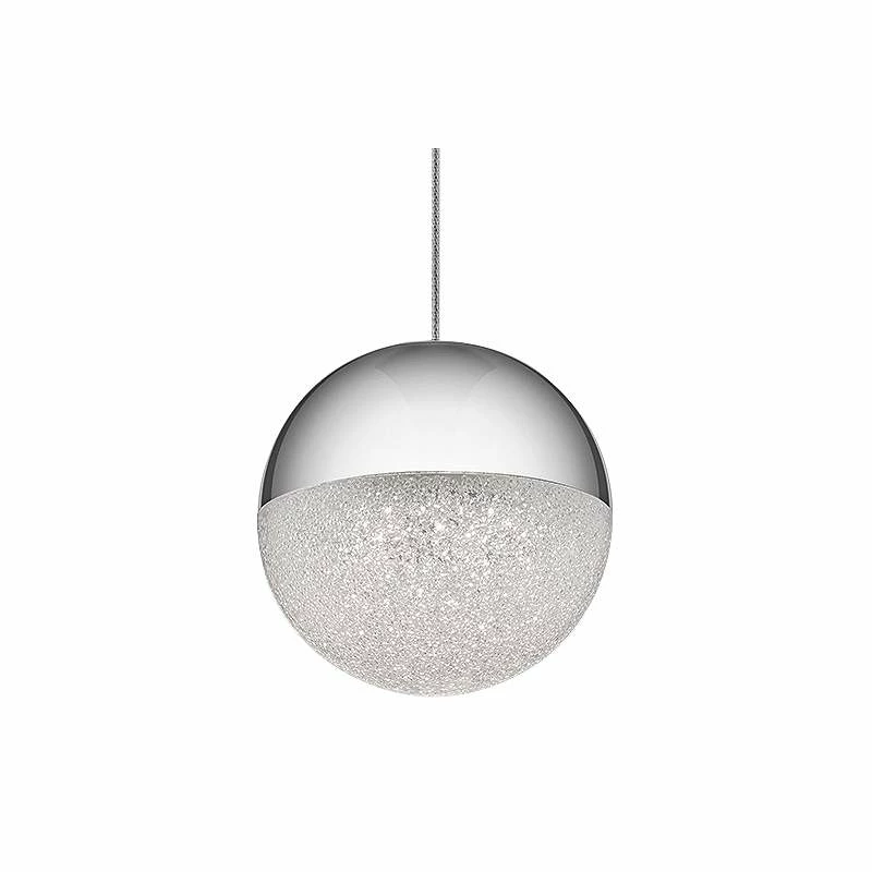 Elan Moonlit 4 3/4" Wide Chrome LED Mini Pendant 3 Elan Moonlit 4 3/4" Wide Chrome LED Mini Pendant