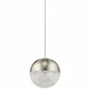 Elan Moonlit 7 3/4" Wide Brushed Nickel LED Mini Pendant 1 Elan Moonlit 7 3/4" Wide Brushed Nickel LED Mini Pendant -Outlet The Radiantix Store elan moonlit 7 and three quarter inch wide brushed nickel led mini pendant 19t73