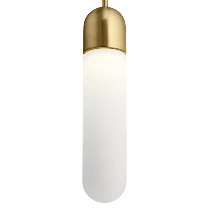 Elan Pills 3 1/4" Wide Champagne Gold LED Mini Pendant 5 Elan Pills 3 1/4" Wide Champagne Gold LED Mini Pendant - Image 3