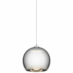 Elan Rendo 11 3/4" Wide LED Chrome Mini Pendant Light
