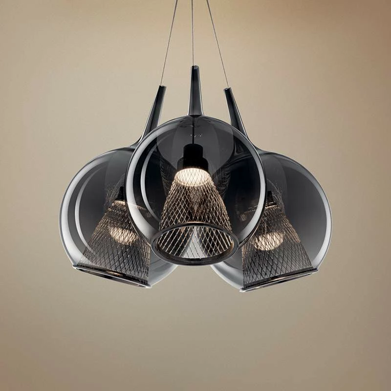 Elan Zin 21 1/4"W Polished Nickel LED Multi Light Pendant 3 Elan Zin 21 1/4"W Polished Nickel LED Multi Light Pendant