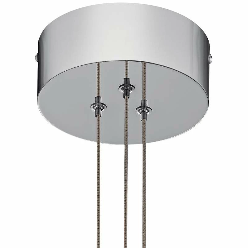 Elan Zin 21 1/4"W Polished Nickel LED Multi Light Pendant 6 Elan Zin 21 1/4"W Polished Nickel LED Multi Light Pendant - Image 4