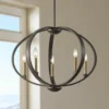Elata 27" Wide Olde Bronze 5-Light Orbital Chandelier -Outlet The Radiantix Store elata 27 inch wide olde bronze 5 light orbital chandelier 13a82cropped