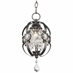 Golden Lighting Ella 7" Wide Brushed Etruscan Bronze Mini Pendant -Outlet The Radiantix Store ella 7 inch wide brushed etruscan bronze mini pendant 33n12views2