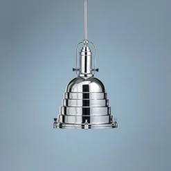Elliott 13 1/2" Wide Chrome Pendant