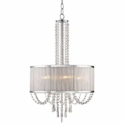 Ellisia 19 3/4" Wide Crystal Chandelier 11 Ellisia 19 3/4" Wide Crystal Chandelier -Outlet The Radiantix Store ellisia 19 and three quarter inch wide crystal chandelier 4j443