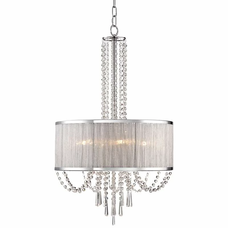 Ellisia 19 3/4" Wide Crystal Chandelier 5 Ellisia 19 3/4" Wide Crystal Chandelier - Image 3