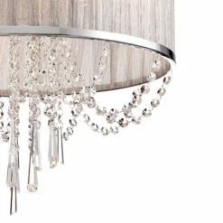 Ellisia 19 3/4" Wide Crystal Chandelier 12 Ellisia 19 3/4" Wide Crystal Chandelier -Outlet The Radiantix Store ellisia 19 and three quarter inch wide crystal chandelier 4j443views1
