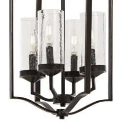 Elyton 15" Wide Downtown Bronze 4-Light Pendant -Outlet The Radiantix Store elyton 15 inch wide downtown bronze 4 light pendant 58j32views1