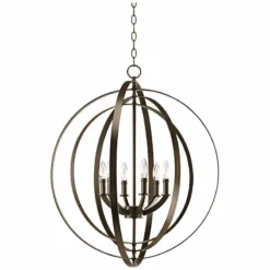 Equinox Collection Bronze 27 3/4" Wide Pendant Light 7 Equinox Collection Bronze 27 3/4" Wide Pendant Light -Outlet The Radiantix Store equinox collection bronze 27 and three quarter inch wide pendant light r7954