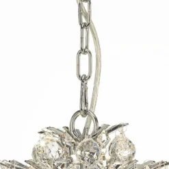 Essa 12" Wide Chrome 2-Light Swag Chandelier 11 Essa 12" Wide Chrome 2-Light Swag Chandelier -Outlet The Radiantix Store essa 12 inch wide chrome 2 light swag chandelier 29c22views3