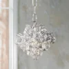 Essa 8" Wide Chrome And Crystal Mini Chandelier -Outlet The Radiantix Store essa 8 inch wide chrome and crystal mini chandelier 8f159cropped