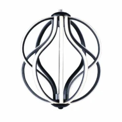 ET2 Aura 12" Wide Black Orb LED Mini Pendant 7 ET2 Aura 12" Wide Black Orb LED Mini Pendant -Outlet The Radiantix Store et2 aura 12 inch wide black orb led mini pendant 69c92views1