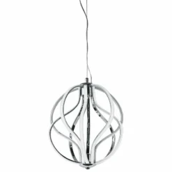 ET2 Aura 12" Wide Polished Chrome LED Mini Pendant
