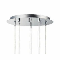 ET2 Big Fizz 13" Wide Chrome 5-Light LED Multi Light Pendant -Outlet The Radiantix Store et2 big fizz 13 inch wide chrome 5 light led multi light pendant 47m59views2
