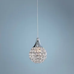 ET2 Brilliant 7" High Chrome Mini Pendant Light