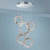 ET2 Charm 23 3/4" Wide Chrome LED Multi Light Pendant -Outlet The Radiantix Store et2 charm 23 and three quarter inch wide chrome led multi light pendant 76m56cropped