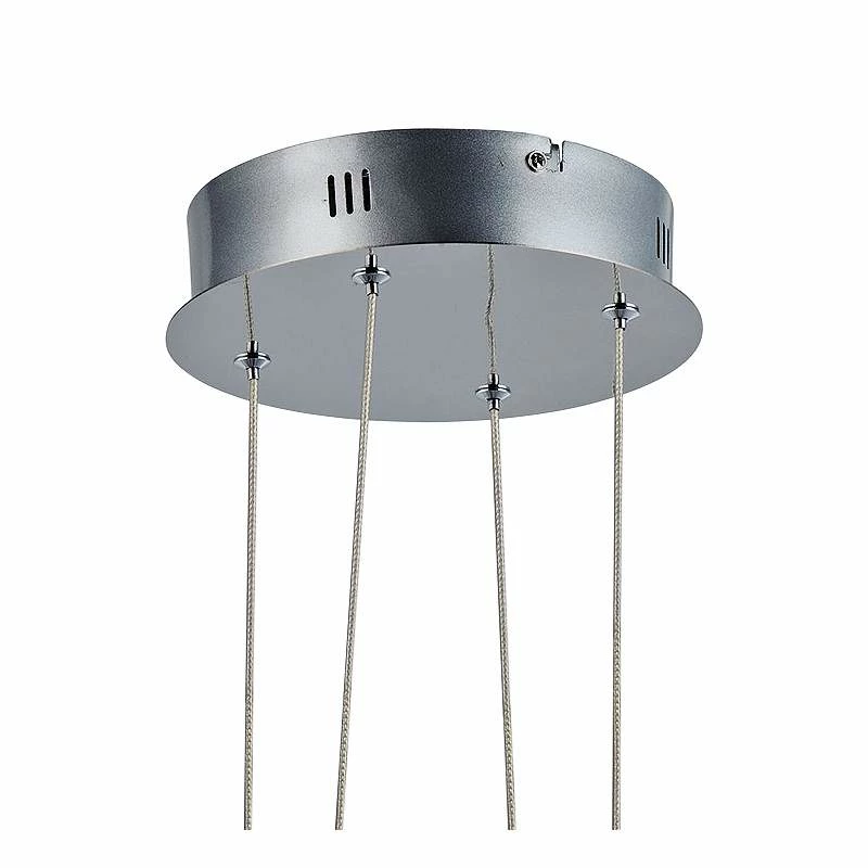 ET2 Coaster 20 1/4" Wide Polished Chrome Modern LED Pendant 5 ET2 Coaster 20 1/4" Wide Polished Chrome Modern LED Pendant - Image 3