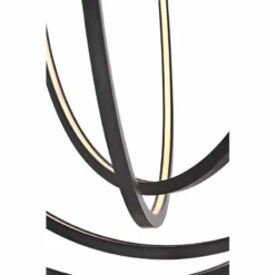 ET2 Concentric 27" Wide Bronze LED Pendant Light -Outlet The Radiantix Store et2 concentric 27 inch wide bronze led pendant light 9m958views2