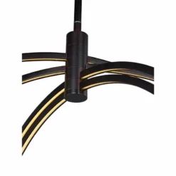 ET2 Concentric 27" Wide Bronze LED Pendant Light -Outlet The Radiantix Store et2 concentric 27 inch wide bronze led pendant light 9m958views5