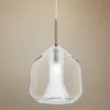 ET2 Deuce 6 3/4" Wide Clear Glass LED Mini Pendant Light 1 ET2 Deuce 6 3/4" Wide Clear Glass LED Mini Pendant Light -Outlet The Radiantix Store et2 deuce 6 and three quarter inch wide clear glass led mini pendant light 76w48cropped