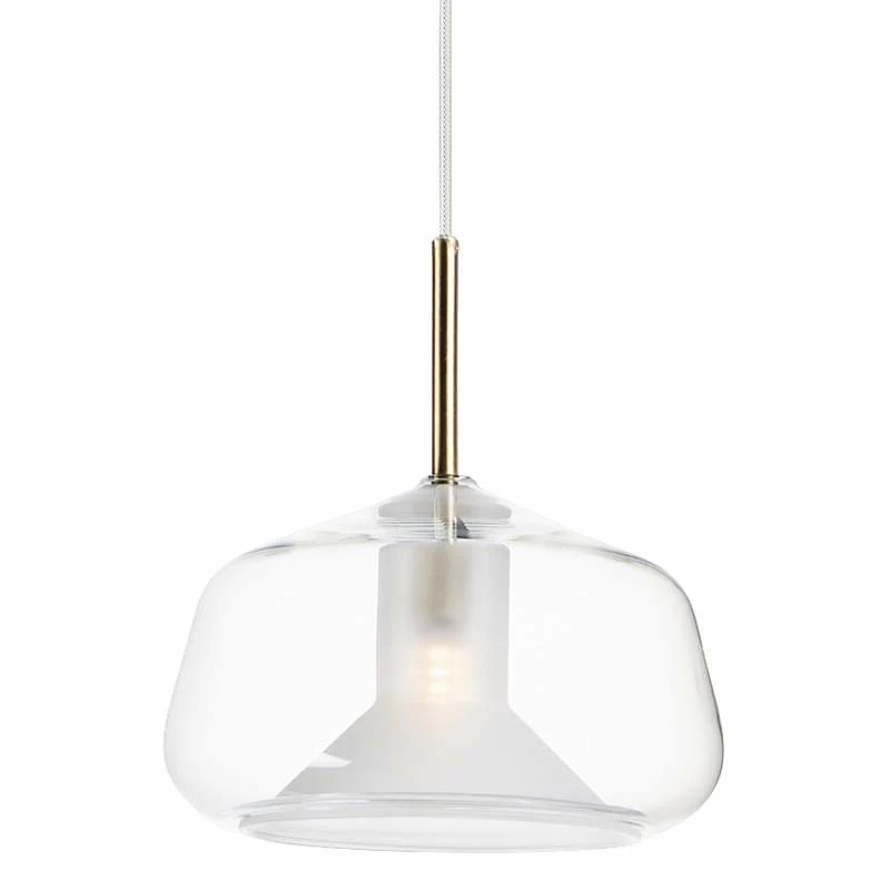 ET2 Deuce 7 3/4" Wide Clear Glass LED Mini Pendant Light 4 ET2 Deuce 7 3/4" Wide Clear Glass LED Mini Pendant Light - Image 2
