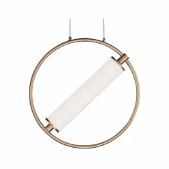 ET2 Flare 11 3/4" Wide Black And Soft Gold LED Mini Pendant -Outlet The Radiantix Store et2 flare 11 and three quarter inch wide black and soft gold led mini pendant 59h71views1