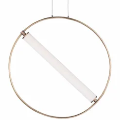 ET2 Flare 23 3/4" Wide Black And Soft Gold LED Pendant Light -Outlet The Radiantix Store et2 flare 23 and three quarter inch wide black and soft gold led pendant light 59h56views1