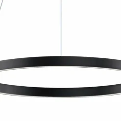 ET2 Groove 23 1/2" Wide Black LED Ring Pendant Light -Outlet The Radiantix Store et2 groove 23 and one half inch wide black led ring pendant light 97h34views2