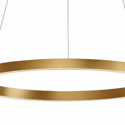 ET2 Groove 23 1/2" Wide Gold LED Ring Pendant Light -Outlet The Radiantix Store et2 groove 23 and one half inch wide gold led ring pendant light 97h37views2