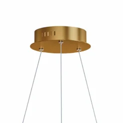 ET2 Groove 23 1/2" Wide Gold LED Ring Pendant Light -Outlet The Radiantix Store et2 groove 23 and one half inch wide gold led ring pendant light 97h37views3