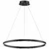 ET2 Groove 31 1/4" Wide Black LED Ring Pendant Light 2 ET2 Groove 31 1/4" Wide Black LED Ring Pendant Light -Outlet The Radiantix Store et2 groove 31 and one quarter inch wide black led ring pendant light 92m43