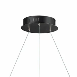 ET2 Groove 31 1/4" Wide Black LED Ring Pendant Light -Outlet The Radiantix Store et2 groove 31 and one quarter inch wide black led ring pendant light 92m43views3