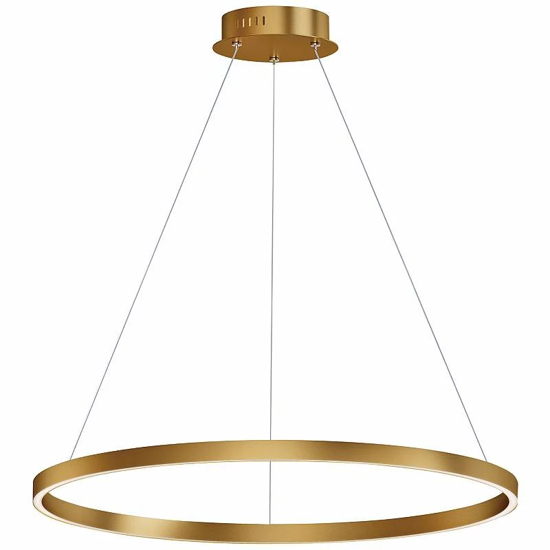 ET2 Groove 31 1/4" Wide Gold LED Ring Pendant Light 3 ET2 Groove 31 1/4" Wide Gold LED Ring Pendant Light