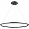 ET2 Groove 39 1/2" Wide Black LED Ring Pendant Light -Outlet The Radiantix Store et2 groove 39 and one half inch wide black led ring pendant light 92m44