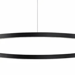 ET2 Groove 39 1/2" Wide Black LED Ring Pendant Light -Outlet The Radiantix Store et2 groove 39 and one half inch wide black led ring pendant light 92m44views2