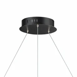 ET2 Groove 39 1/2" Wide Black LED Ring Pendant Light -Outlet The Radiantix Store et2 groove 39 and one half inch wide black led ring pendant light 92m44views3