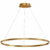 ET2 Groove 39 1/2" Wide Gold LED Ring Pendant Light -Outlet The Radiantix Store et2 groove 39 and one half inch wide gold led ring pendant light 97h42