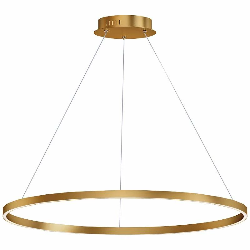 ET2 Groove 39 1/2" Wide Gold LED Ring Pendant Light 3 ET2 Groove 39 1/2" Wide Gold LED Ring Pendant Light