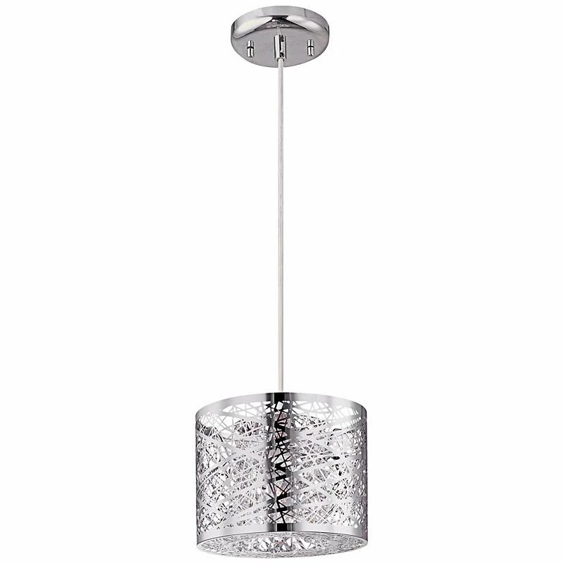 ET2 Inca Web 7 3/4" Wide Polished Chrome Mini Pendant Light 4 ET2 Inca Web 7 3/4" Wide Polished Chrome Mini Pendant Light - Image 2