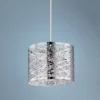 ET2 Inca Web 7 3/4" Wide Polished Chrome Mini Pendant Light -Outlet The Radiantix Store et2 inca web 7 and three quarter inch wide polished chrome mini pendant light v3624cropped