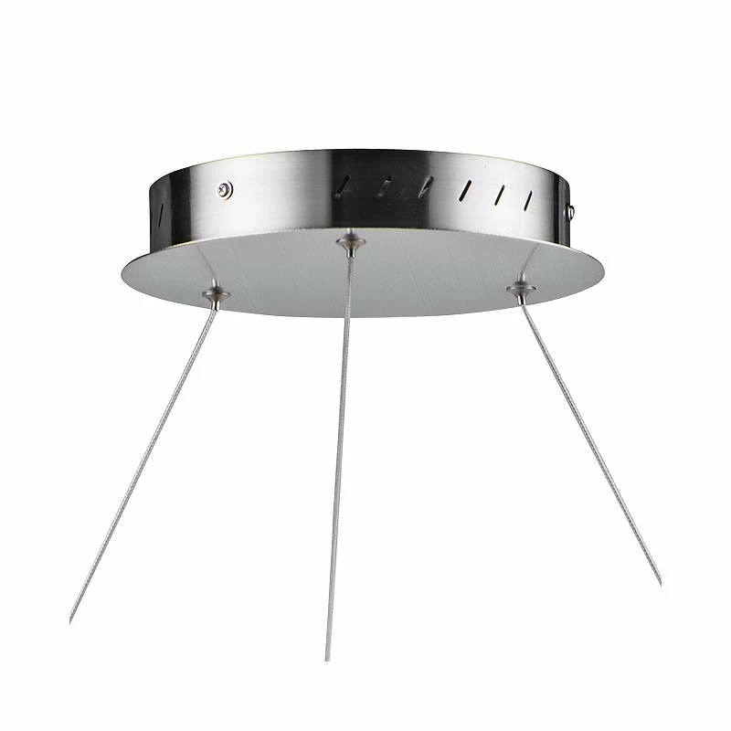 ET2 Innertube 31 1/2" Wide Satin Nickel LED Pendant Light 6 ET2 Innertube 31 1/2" Wide Satin Nickel LED Pendant Light - Image 4