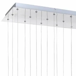 ET2 Larmes 37 1/2" Wide 24-Light Polished Chrome Island Pendant -Outlet The Radiantix Store et2 larmes 37 and one half inch wide 24 light polished chrome island pendant 69834views2