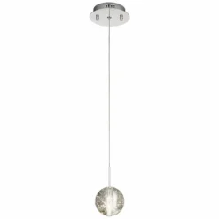 ET2 Orb 4 1/2" Wide Clear Bubble Glass Mini Pendant -Outlet The Radiantix Store et2 orb 4 and one half inch wide clear bubble glass mini pendant v1434views3