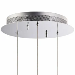 ET2 Orb II 11 1/2"W Polished Chrome 3-Light LED Mini Pendant -Outlet The Radiantix Store et2 orb ii 11 and one half inchw polished chrome 3 light led mini pendant 47k76views2