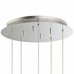 ET2 Orb II 15 1/2"W Chrome 5-Light LED Multi Light Pendant -Outlet The Radiantix Store et2 orb ii 15 and one half inchw chrome 5 light led multi light pendant 47k72views2