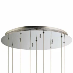 ET2 Orb II 21 3/4"W Chrome 9-Light LED Multi Light Pendant -Outlet The Radiantix Store et2 orb ii 21 and three quarter inchw chrome 9 light led multi light pendant 47k67views2